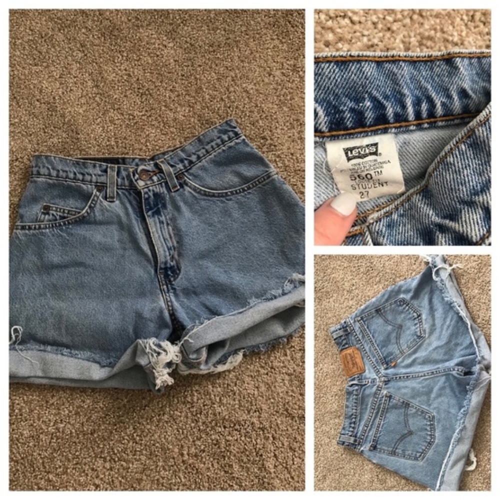 High Waisted Levi's